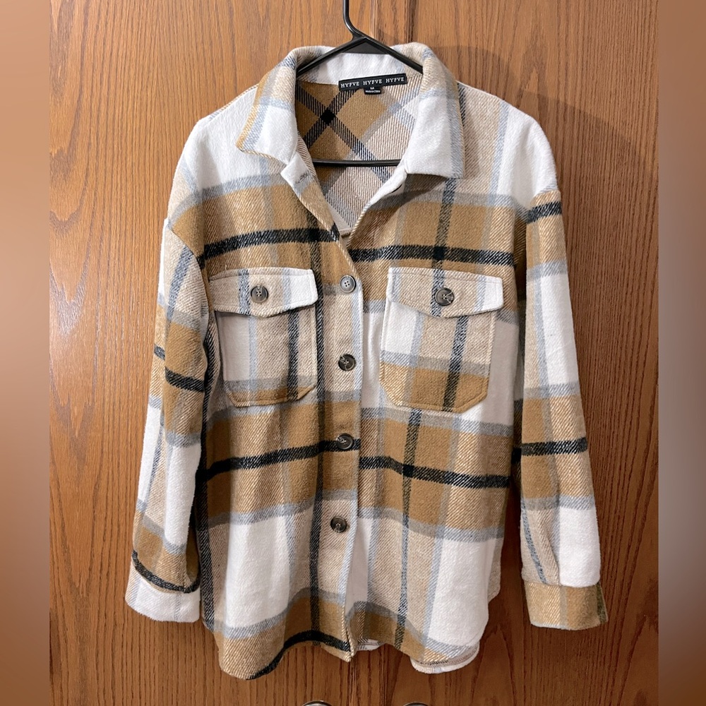 Hvfve , Multi Color Button Down Jacket, Medium - image 2